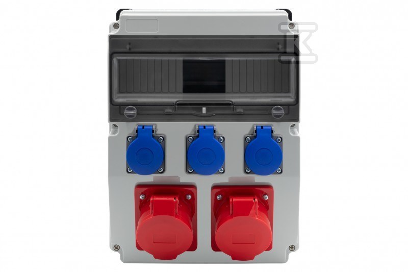 CAJA 12M BICOLOR switchgear - sockets - F3.2696